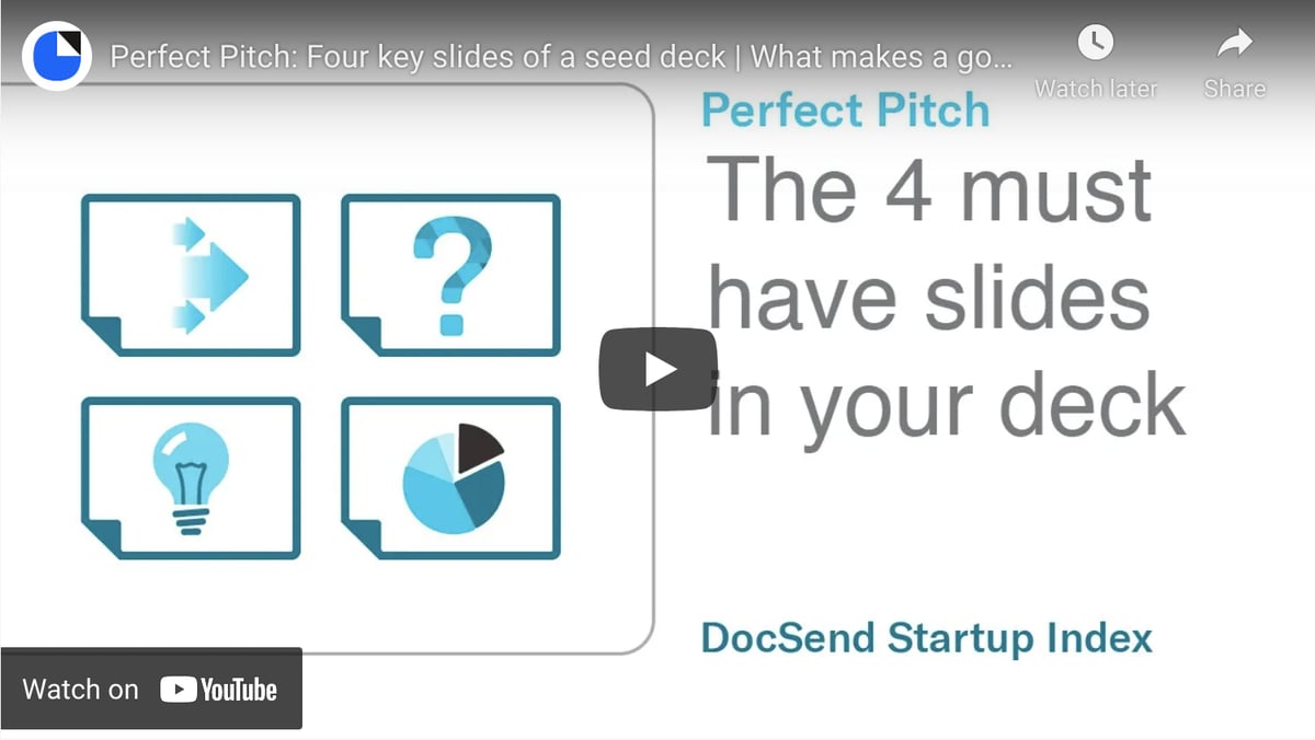 The 4 must-have slides in your pitch deck 