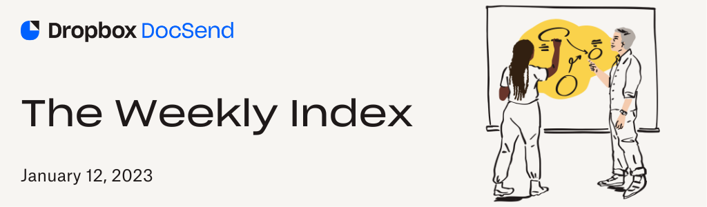 _weekly index newsletter Jan 12 2023